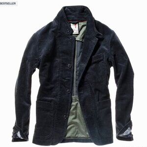 Relwen - Corduroy Trap Blazer - Dark Navy